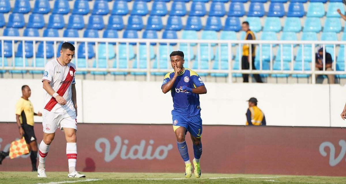 Hasil Arema FC vs Persis Solo 2-0: Gabriel Silva Borong Dua Gol