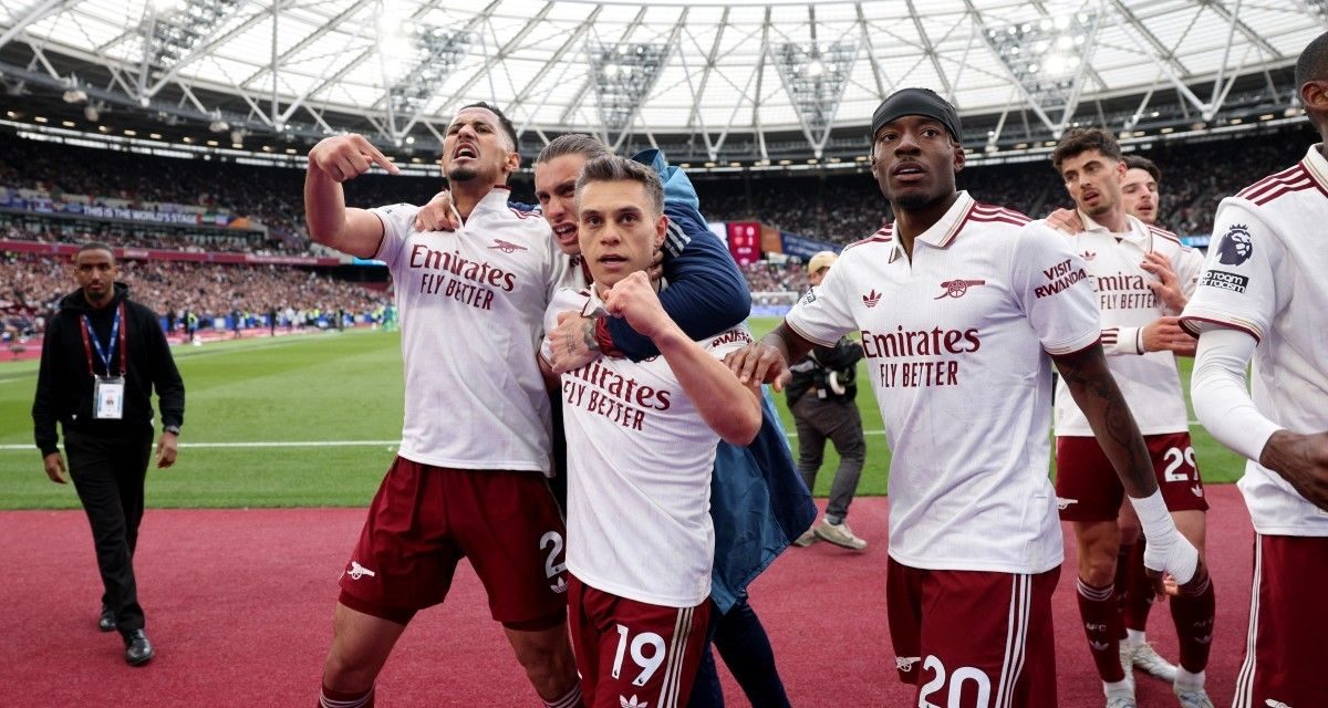 Hasil Kemenangan Arsenal 0-1 Atas Westham: Drama Menit Akhir