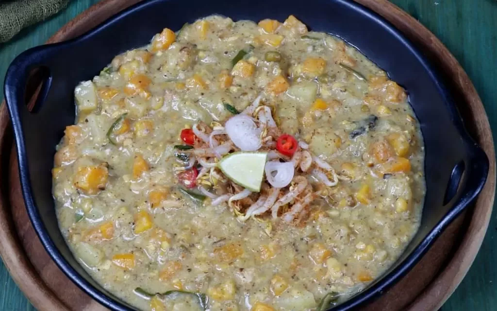Bubur Pedas Cita Rasa Nusantara Yang Unik