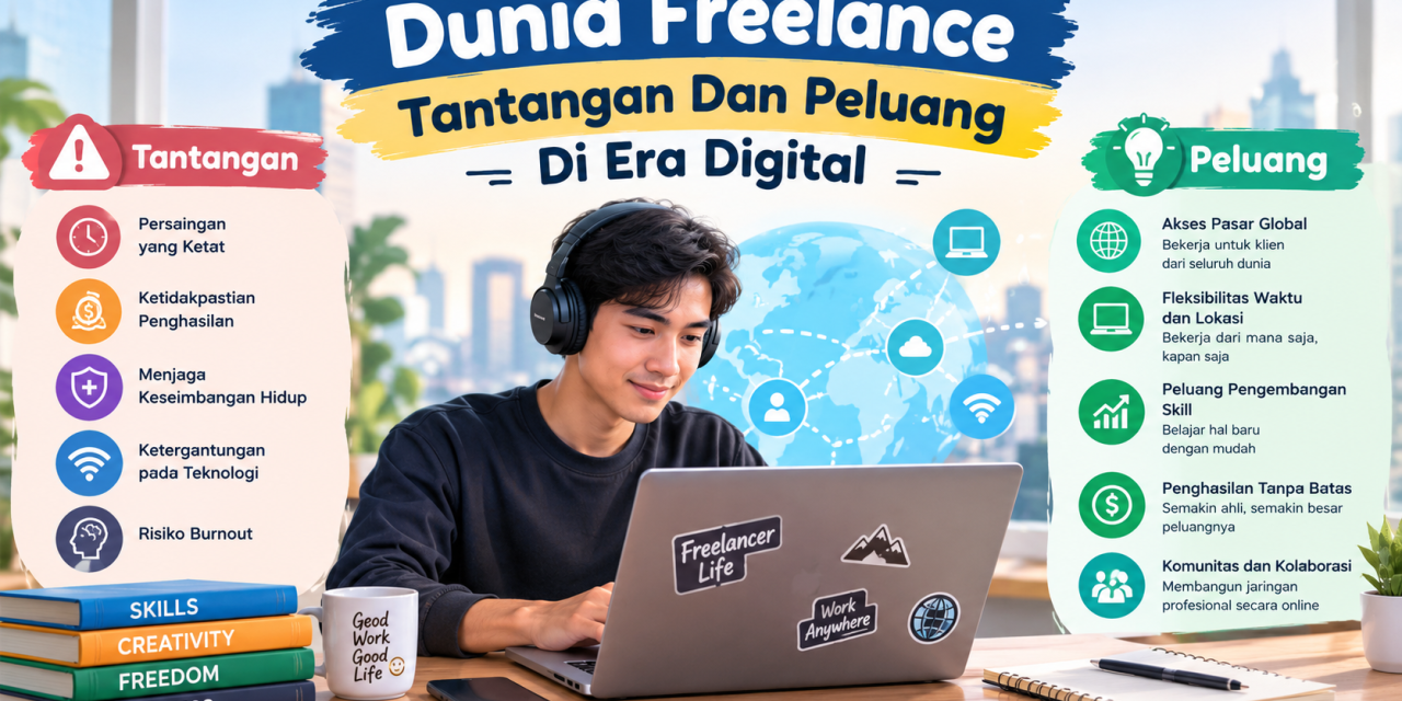 Dunia Freelance, Tantangan Dan Peluang Di Era Digital