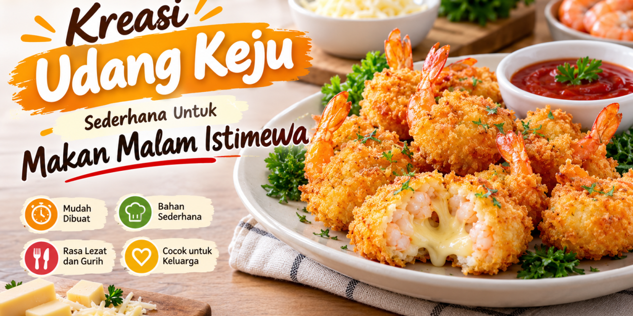 Kreasi Udang Keju Sederhana Untuk Makan Malam Istimewa