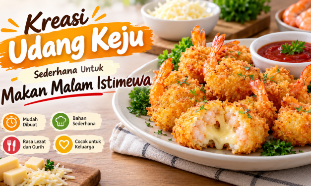 Kreasi Udang Keju Sederhana Untuk Makan Malam Istimewa
