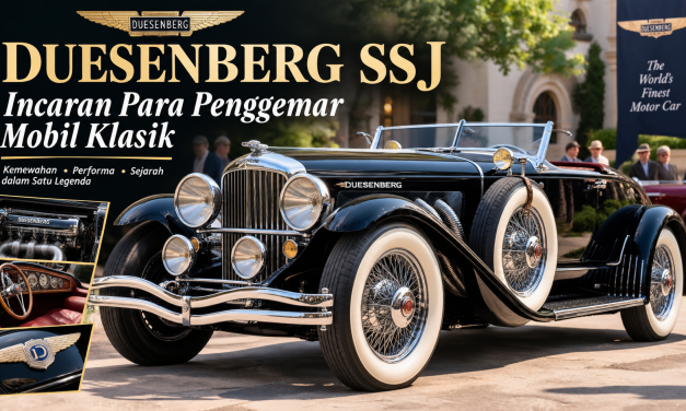 Duesenberg SSJ Incaran Para Penggemar Mobil Klasik