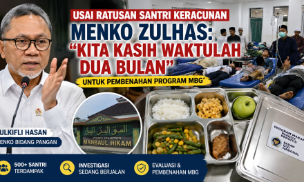 Ratusan Santri Keracunan, Zulhas Berkata Benahi MBG Sekarang!