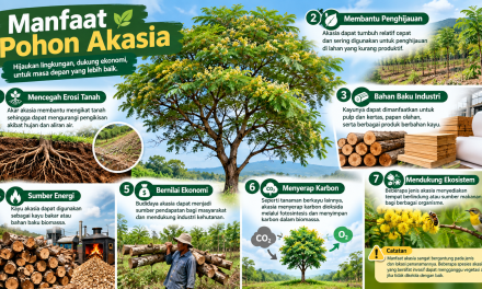 Pohon Akasia Dengan Keindahan Dan Ciri Ciri Keunikannya