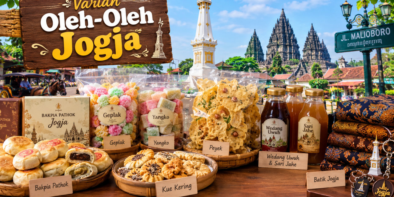 Bukan Cuma Bakpia! Ini Oleh-Oleh Jogja Paling Unik